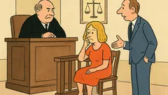 Dowcip: W sądzie sędzia pyta o wiek żony