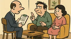 Dowcip: Agent ubezpieczeniowy przez dwie godziny...