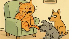 Dowcip: Kiedy kota bolą zęby?