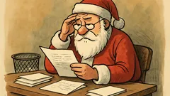 Dowcip: Święty Mikołaj czyta listy od dzieci