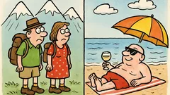 Dowcip: Jaka jest różnica między wczasami