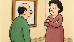 Dowcip: Żonaty facet powinien zapominać o błędach