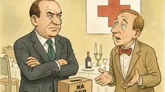 Dowcip: Bardzo bogaty prawnik na bankiecie Czerwonego Krzyża