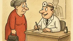 Dowcip: Przychodzi baba do lekarza od Facebooka