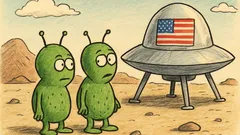 Anegdota: Siedzą dwaj Marsjanie, a obok...