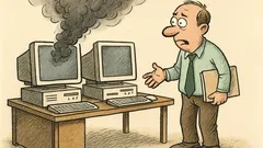 Dowcip: W świecie komputerowego przetwarzania danych