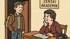 Anegdota: Wchodzi młody junak do żeńskiego...