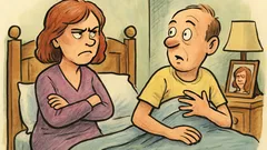 Anegdota: Żona pyta męża, czy ożeniłby się znów