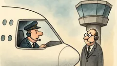 Anegdota: Pilot pyta o pozwolenie na start...