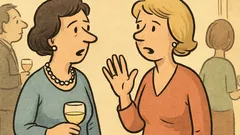 Dowcip: Na przyjęciu jedna kobieta mówi…