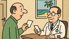 Dowcip: Panie doktorze, a na co ta recepta?