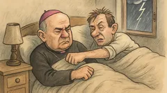 Dowcip: biskup wizytuje biedną parafię na wsi