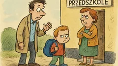 Dowcip: Żona wyjechała w delegację, mąż rano