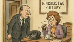 Anegdota: Przychodzi minister rano do pracy...