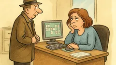 Dowcip: Przychodzi petent do ZUS-u i…