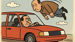 Anegdota: Zobaczyłem smutną twarz, wolno...