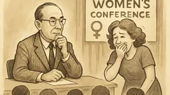 Dowcip: znany psychiatra na konferencji kobiet