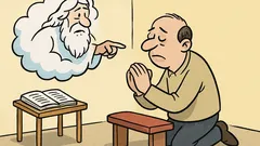 Dowcip: Dlaczego, kiedy ja rozmawiam z Bogiem...