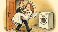 Anegdota: Dlaczego pan młody wnosi pannę młodą?