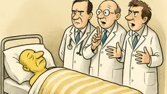 Dowcip: Konsylium trzech lekarzy nad pacjentem...