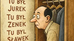 Anegdota: Tu był Jurek... czytam w swojej szafie