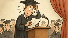 Dowcip: Jasiu wygłasza przemówienie na rozdaniu...