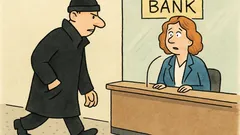 Dowcip: Wchodzi facet do banku w płaszczu