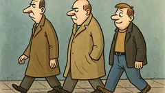 Dowcip: Idzie trzech posłów w płaszczach...