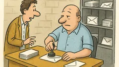 Anegdota: Słyszałem, że pracujesz na poczcie…