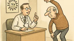 Dowcip: Lekarz mówi o wirusach, pacjent pyta...