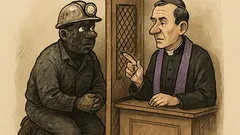 Anegdota: Poszedł górnik do spowiedzi...