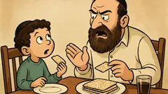 Dowcip: Tatusiu, dlaczego to, co jemy…