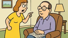 Anegdota: Po kłótni żona mówi do męża...