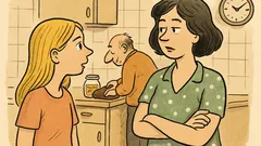 Anegdota: Dorastająca córka pyta mamę...