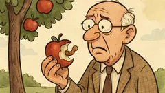 Dowcip: Co gorsze od robaka w jabłku?