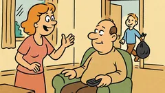 Dowcip: Szczęśliwa żona mówi do męża...