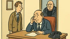 Anegdota: Panie dyrektorze, jakiś facet czeka...