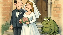 Anegdota: W bajce żenisz się z ropuchą...