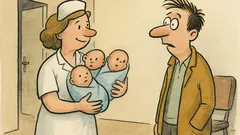 Dowcip: Położna wychodzi do oczekującego ojca