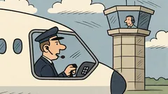 Anegdota: Pilot pyta wieżę co robi wiatr