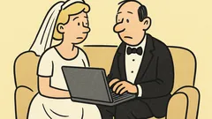 Dowcip: Ślub to darmowy internet, ale jedna strona