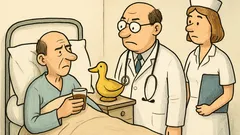 Dowcip: Pacjent w szpitalu pyta lekarza...