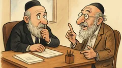 Anegdota: – Rabinie, ile to jest dwa razy...