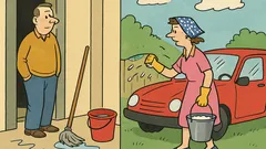 Dowcip: Mąż do żony – Wiosna przyszła, a...