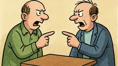 Anegdota: Kiedy dwóch leworęcznych się kłóci...