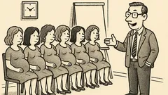 Anegdota: Project Manager zatrudnia dziewięć kobiet...