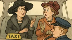 Anegdota: Do taksówki wsiadły dwie paniusie...