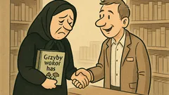 Dowcip: Wchodzi kobieta do księgarni z książką