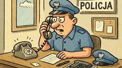 Anegdota: Komisariat. Dzwoni telefon, oficer odbiera...