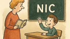 Dowcip: Jasiu, jaką częścią mowy jest „nic”?